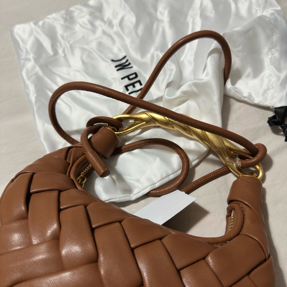 JW PEI Orla weave brown Braided Leather Handbag from Nordstrom - Picture 6 of 8